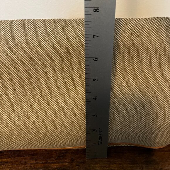 Michael Kors Canvas Leather Gold Hardware Nautical Inspired Handbag Satchel - Picture 14 of 14